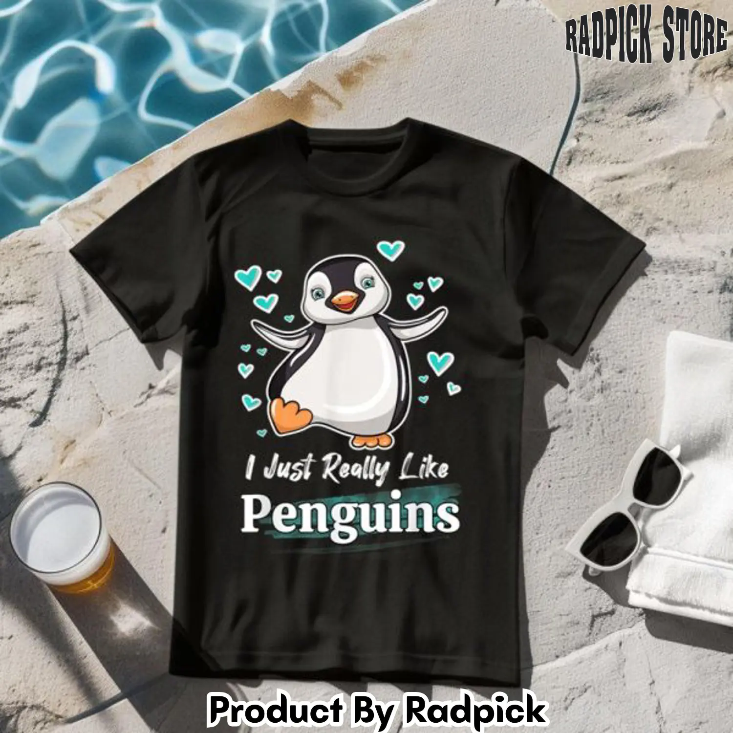 I just really like penguins tshirt rp2617750